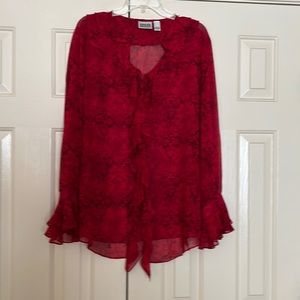 Stunning Chico’s blouse.